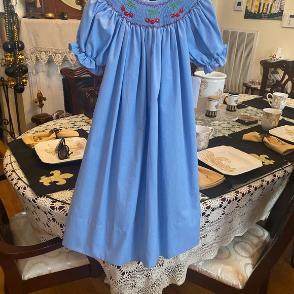NWT Banbury Cross Smocked Girls Dress size 5 - Picture 6 of 16